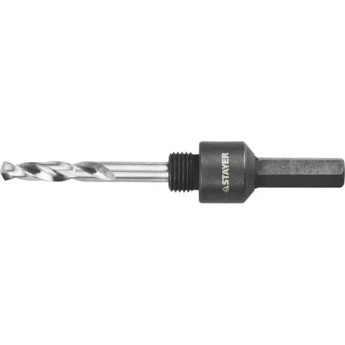 STAYER HEX 1/4″ (6,35 мм) державка для биметаллических коронок 16-30 мм (29549)