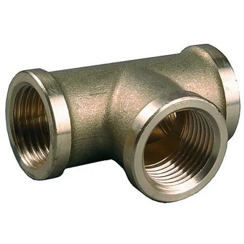 GENERAL FITTINGS внутренняя резьба 1″, латунь, тройник (51055-1)