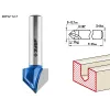 ЗУБР 12.7 x 13 мм, угол 90° мм, фреза пазовая галтельная V-образная, Профессионал (28752-12.7)