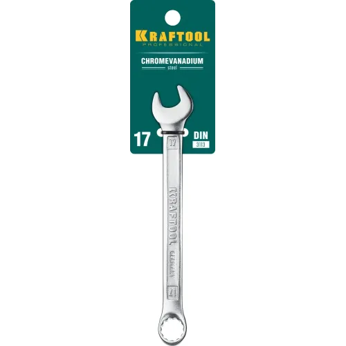 KRAFTOOL 17 мм, комбинированный гаечный ключ (27079-17)