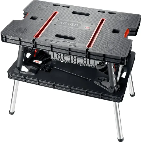KETER FOLDING 850х550х755 мм, складной столярный верстак (38730)