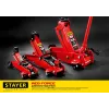 STAYER R-33 RED FORCE, 3 т, 135 - 400 мм, подкатной домкрат с увеличенным подъемом, Professional (43154-3)