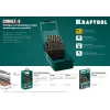 KRAFTOOL COBALT-8, 13 шт, (1.5-6.5 мм), сталь М42, HSS-Co(8%), набор сверл по металлу (29656-H13)