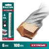 KRAFTOOL Extreme, 6 х 100 мм, трехгранный хвостовик, сверло по бетону (29166-100-06)