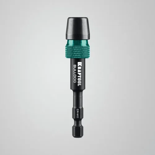 KRAFTOOL BULLDOG, 75 мм, адаптер с жесткой автоматической фиксацией для шуруповертов (26785-75)
