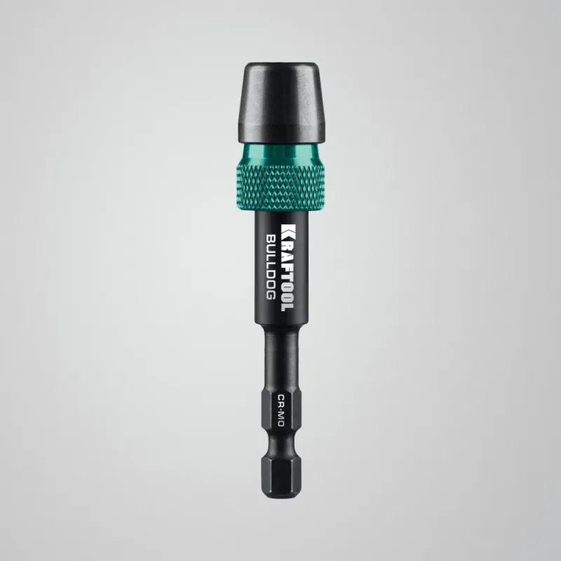 KRAFTOOL BULLDOG, 75 мм, адаптер с жесткой автоматической фиксацией для шуруповертов (26785-75)