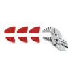 KRAFTOOL Vise-Wrench сменные защитные накладки на губки, для клещей 300 мм, набор из 3-х пар (22069-S3)