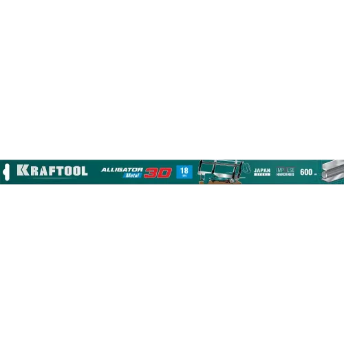 KRAFTOOL Alligator 3D, 600 мм, полотно по металлу для прецизионного стусла (15451-600-1)