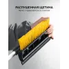 STAYER телескопическая щётка с поворотной головой и водосгоном от снега автомобильная, 990-1445 мм (61042-145)