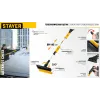 STAYER телескопическая щётка с поворотной головой и водосгоном от снега автомобильная, 990-1445 мм (61042-145)