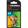 GRINDA BC-34, 3/4″, из латуни, для шланга, быстросъемный соединитель, PROLine (8-426126)