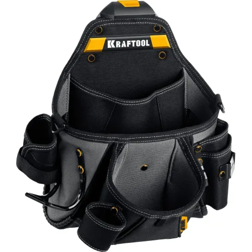 KRAFTOOL KPB-20 поясная сумка с быстросъёмным креплением FastClip, 320 х 310 мм (38767)
