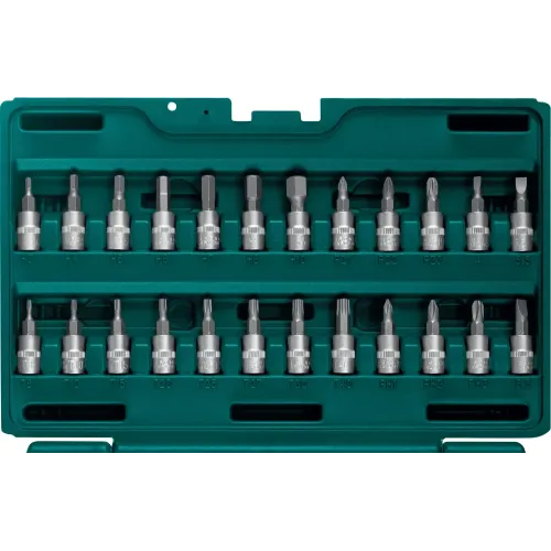 KRAFTOOL X-Drive, 57 предм., (1/4″), универсальный набор инструмента (27885-H57)