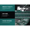 KRAFTOOL X-Drive, 57 предм., (1/4″), универсальный набор инструмента (27885-H57)