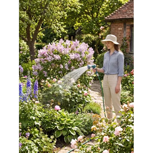 RACO 354C, 6 режимов, курок сзади, металлический с TPR, поливочный пистолет (4255-55/354C-18)