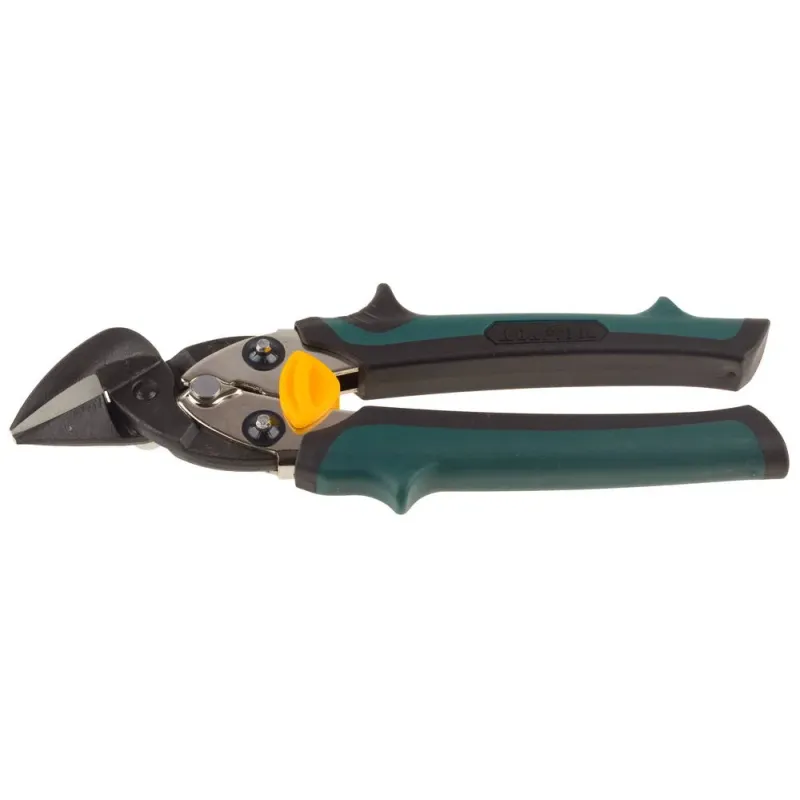 KRAFTOOL Compact, 190 мм, правые усиленные с выносом ножницы по металлу (2326-R)