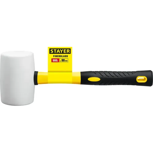 STAYER 900 г, белая, резиновая киянка, Professional (20533-900)