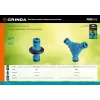 GRINDA TA-1, ударопрочный пластик с TPR, штуцерный переходник, PROLine (8-426437)