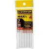 STAYER Cristal, 7 х 100 мм, 6 шт, прозрачные, универсальные клеевые стержни Professional (2-06817-T-S06)