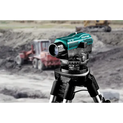 KRAFTOOL OL-32 100 м, оптический нивелир (34520)