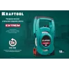 KRAFTOOL 50 м, геодезическая стальная мерная лента (34185-50)