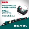KRAFTOOL A-RATE CONTROL Shark, 600 мм, с инновационным зеркальным глазком, литой уровень (34920-60)