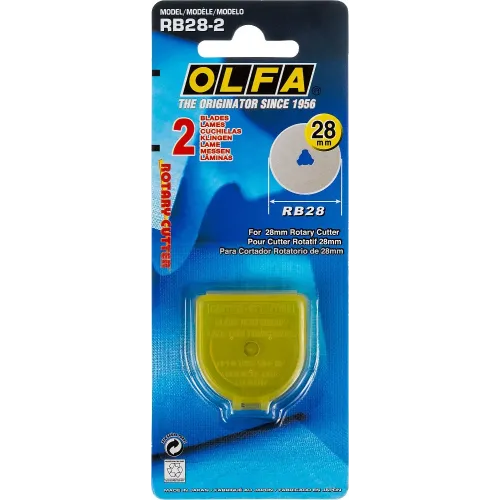 OLFA 28 мм, специальные круговые лезвия (OL-RB28-2)