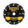 STAYER BETON 150 мм (22.2 х 7 х 2.4 мм), сегментный алмазный диск (3660-150)