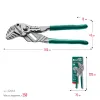 KRAFTOOL Vise-Wrench, 180 мм, клещи переставные-гаечный ключ (22063)