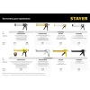 STAYER Standard 310 мл, скелетный пистолет для герметика (0665)