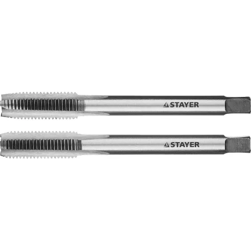 STAYER M8 х 1.0, 2 шт, комплект метчиков (28025-08-1.0-H2)