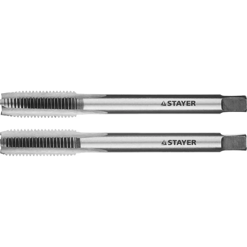 STAYER M8 х 1.0, 2 шт, комплект метчиков (28025-08-1.0-H2)