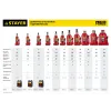 STAYER RED FORCE, 2 т, 181 - 345 мм, бутылочный гидравлический домкрат, Professional (43160-2)