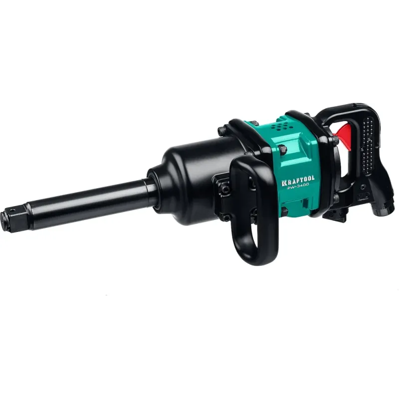 KRAFTOOL PW-3400, 1″, 3400 Н·м, ударный пневматический гайковерт (64200)
