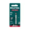 KRAFTOOL EXTREM, d 8.3х6х50 мм, Z3, 90°, сталь M35, U-образная спираль, зенковка (29734-4)