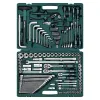 KRAFTOOL EXTREM-142, 142 предм., (1/2″+3/8″+1/4″), универсальный набор инструмента (27889-H142)