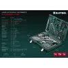 KRAFTOOL EXTREM-142, 142 предм., (1/2″+3/8″+1/4″), универсальный набор инструмента (27889-H142)