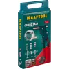 KRAFTOOL Combo3-M6, 360°, 3 вида заклёпок, комбинированный поворотный заклепочник в кейсе (31178)