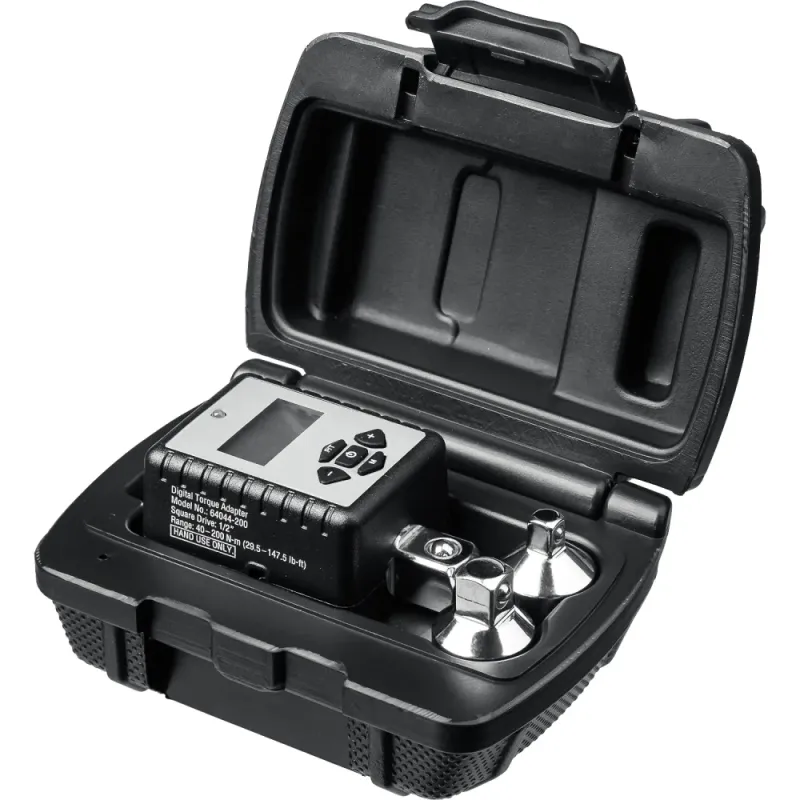 KRAFTOOL GRAND, 1/2″, 40 - 200 Н·м, динамометрический адаптер с переходниками (64044-200)
