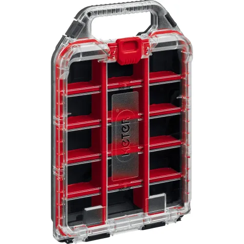 KETER STACKNROLL, 242 х 388 х 78 мм, (10″), пластиковый органайзер с 15 регулируемыми ячейками (38408)