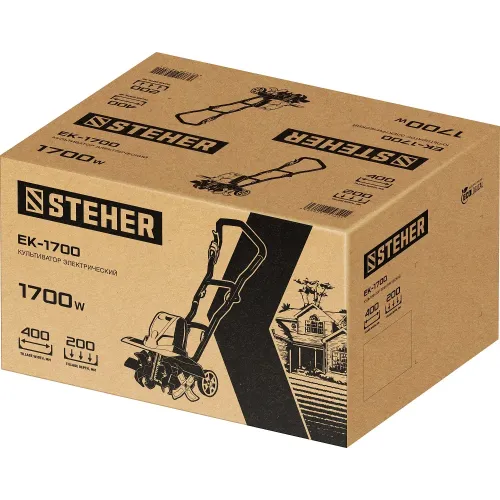 STEHER 1700 Вт, электрический культиватор (EK-1700)