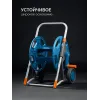 GRINDA HC-45, для шлангов 45м x 1/2″ и 20м х 3/4″, усиленные колёса, телескопическая ручка, катушка для шлангов ProLine (8-428425)