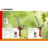 GRINDA H-300, длина 300 мм, закаленные лезвия, тефлоновое покрытие, пила 300 мм, антикор. покрытие, штанговый сучкорез с пилой (40242)