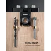 KRAFTOOL Woodsniper 101, ″3-в-1″ кондуктор для эксцентриковых стяжек и шкантов (30072)