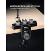 KRAFTOOL Woodsniper 101, ″3-в-1″ кондуктор для эксцентриковых стяжек и шкантов (30072)