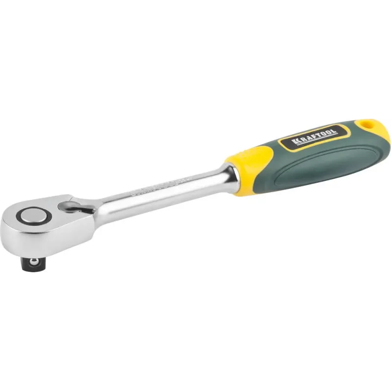 KRAFTOOL 1/2″, 60 зубцов, трещотка для торцовых головок, Pro (27794-1/2)