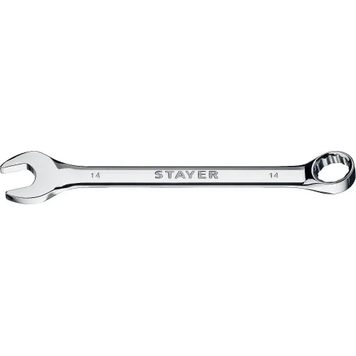 STAYER HERCULES, 14 мм, комбинированный гаечный ключ, Professional (27081-14)