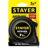 STAYER AutoLock, 7.5 м х 25 мм, рулетка с автостопом (2-34126-07-25)