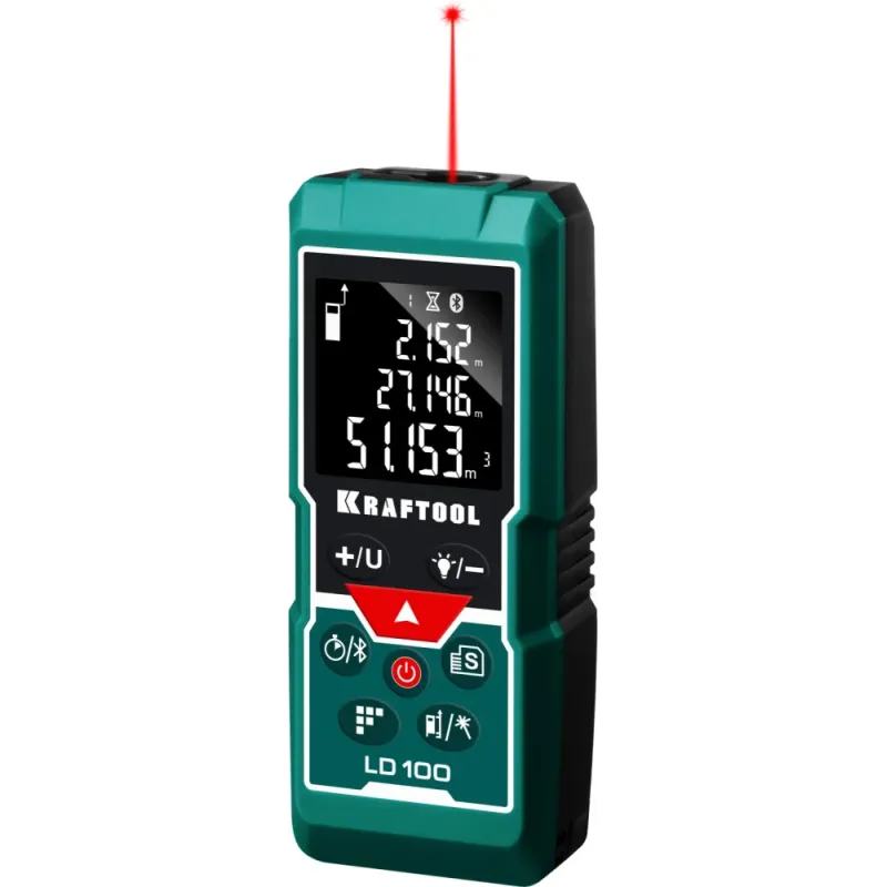 KRAFTOOL LD-100, 100 м, лазерный дальномер (34765)