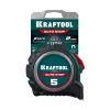 KRAFTOOL AutoStop 5м х 19мм, профессиональная рулетка с автостопом (3412-5-19)